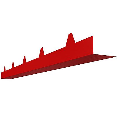 Χτένι για πάνελ τραπεζοειδές οροφής μήκος 1,00m