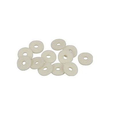 Plastic washer for drill cover