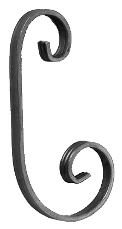 Decorative asymmetric Scroll (100-01 - 100-05)