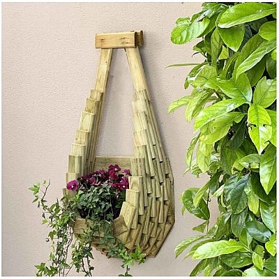 ΞΥΛΙΝΗ ΓΛΑΣΤΡΑ ΚΡΕΜΑΣΤΗ 80 (Υ) X 40 X 20ΕΚ.