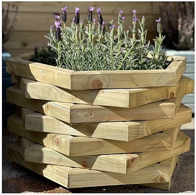 ΞΥΛΙΝΗ ΓΛΑΣΤΡΑ ΕΞΑΓΩΝΗ 12 ΠΛΕΥΡΩΝ