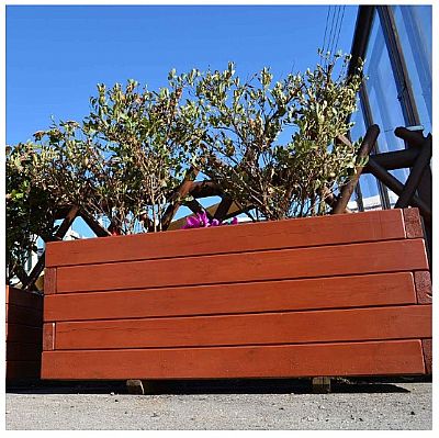 ΞΥΛΙΝΗ ΓΛΑΣΤΡΑ ΑΠΟ ΔΟΚΟ 4,5 X 9,5ΕΚ. 