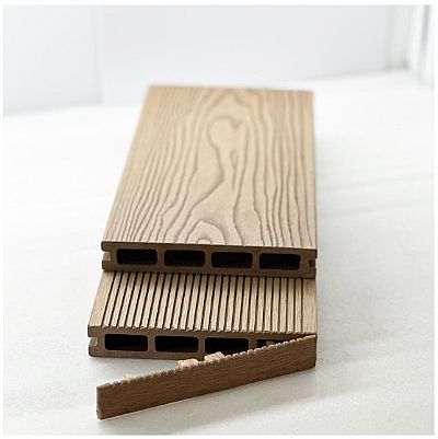 ΤΑΠΑ WPC 3D WOOD 2,5 X 15ΕΚ. | ΚΑΦΕ ΑΝΟΙΧΤΟ