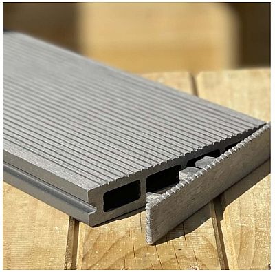 ΤΑΠΑ WPC 3D WOOD 2,5 X 15ΕΚ. | ΓΚΡΙ ΑΝΟΙΧΤΟ