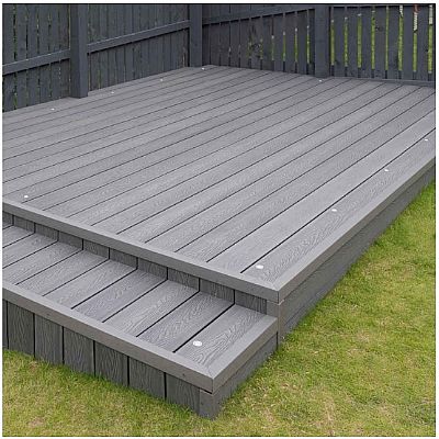 ΓΩΝΙΑ WPC 3,5 X 5 X 360ΕΚ. | ΓΚΡΙ ΣΚΟΥΡΟ