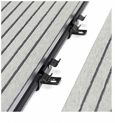 CLIP ΠΑΤΩΜΑΤΟΣ WPC ΜΑΥΡΟ