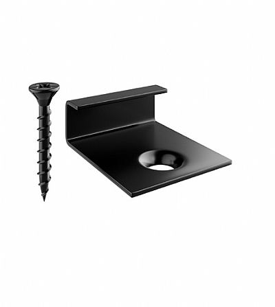 ΒΙΔΑ INOX 4 X 35MM ΓΙΑ WPC CLIPS ΜΑΥΡΗ