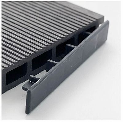 ΤΑΠΑ WPC ΠΕΡΙΦΡΑΞΗΣ ΓΡΑΜΜΩΤΗ 2 X 12ΕΚ. | ΓΚΡΙ ΣΚΟΥΡΟ