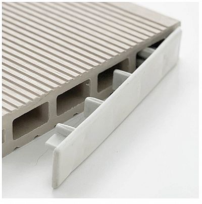 ΤΑΠΑ WPC ΠΕΡΙΦΡΑΞΗΣ ΓΡΑΜΜΩΤΗ 2 X 12ΕΚ. | ΛΕΥΚΟ ΜΠΕΖ