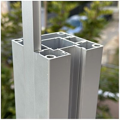 ΚΟΛΩΝΑ ΑΝΟΔΙΩΜΕΝΟ ΑΛΟΥΜΙΝΙΟ ΜΑΤ | 7,5 X 7,5 X 180ΕΚ.