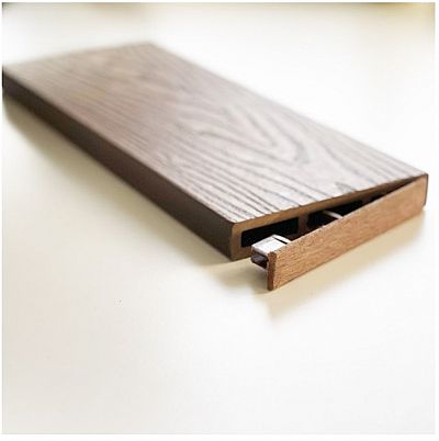  ΤΑΠΑ ΠΕΡΙΦΡΑΞΗΣ WPC 3D WOOD 2 X 12ΕΚ. | ΚΑΦΕ