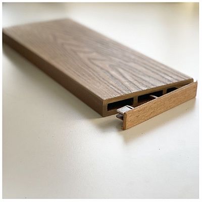 ΤΑΠΑ ΠΕΡΙΦΡΑΞΗΣ WPC 3D WOOD 2 X 12ΕΚ. | ΚΑΦΕ ΑΝΟΙΧΤΟ