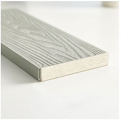 ΤΑΠΑ ΠΕΡΙΦΡΑΞΗΣ WPC 3D WOOD 2 X 12ΕΚ. | ΛΕΥΚΟ ΜΠΕΖ