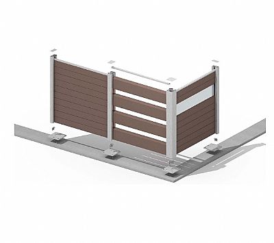 ΚΟΛΩΝΑ ΑΛΟΥΜΙΝΙΟΥ ΑΡΧΗ-ΤΕΛΟΣ THERRAWOOD