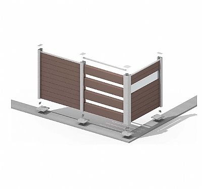 ΕΝΔΙΑΜΕΣΟ ΚΑΠΕΛΑΚΙ ΚΟΛΩΝΑΣ ΑΛΟΥΜΙΝΙΟΥ MAT INOX