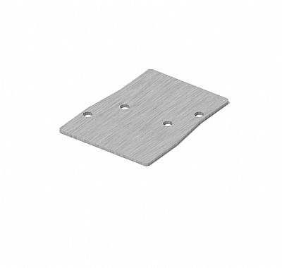 ΕΝΔΙΑΜΕΣΟ ΚΑΠΕΛΑΚΙ ΚΟΛΩΝΑΣ ΑΛΟΥΜΙΝΙΟΥ MAT INOX