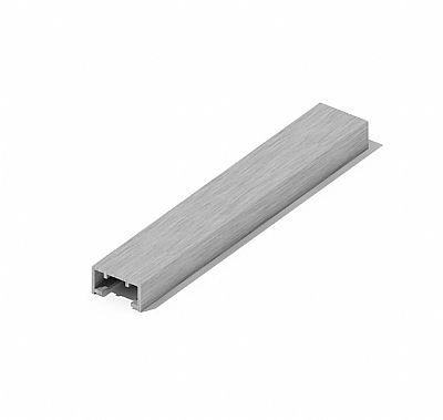 THERRAWOOD ALUMINUM TOP RAIL 500ΕΚ. | ΓΚΡΙ ΣΚΟΥΡΟ