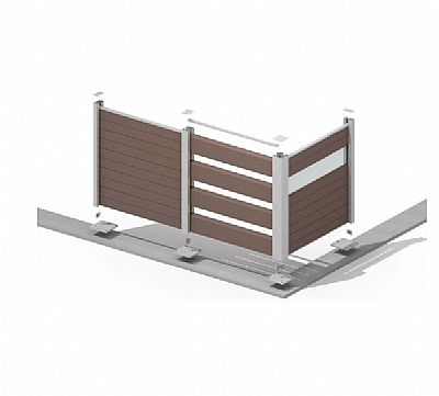 ΒΑΣΗ ΚΟΛΩΝΑΣ ΑΛΟΥΜΙΝΙΟΥ (ΕΝΔΙΑΜΕΣΗ)