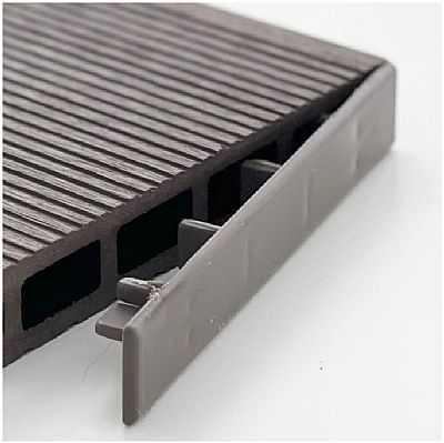 WPC ΣΑΝΙΔΑ ΠΕΡΙΦΡΑΞΗΣ 2 X 12 X 390ΕΚ. | ΚΑΦΕ ΣΚΟΥΡΟ