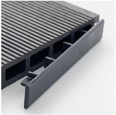 WPC ΣΑΝΙΔΑ ΠΕΡΙΦΡΑΞΗΣ 2 X 12 X 390ΕΚ. | ΓΚΡΙ ΣΚΟΥΡΟ