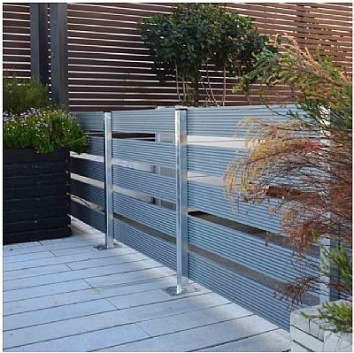 WPC ΣΑΝΙΔΑ ΠΕΡΙΦΡΑΞΗΣ 2 X 12 X 390ΕΚ. | ΚΑΦΕ ΣΚΟΥΡΟ