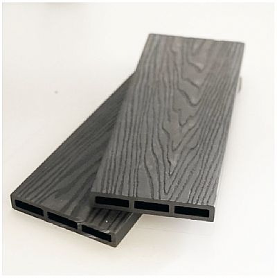  WPC 3D ΣΑΝΙΔΑ ΠΕΡΙΦΡΑΞΗΣ 2 X 12 X 360ΕΚ. |ΓΚΡΙ ΣΚΟΥΡΟ